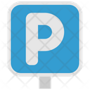 Car Parking Location Direction Icon