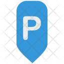 Parking Geo Pointer Icon