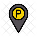 Parked Pin Map Icon