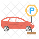 Parking Lot Parked Icon