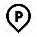 Parking Place Location Icon