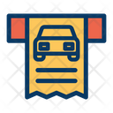 Parking Receipt Icon