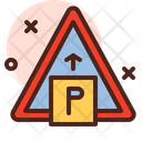 Parking Signboard  Icon