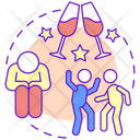 Party Social Anxiety Icon