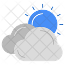 Partly Cloudy Day  Icon