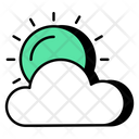 Partly Cloudy Day  Icon