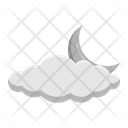 Partly Cloudy Night Night Sky Forecast Icon