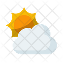 Cloud Cloudy Sun Icon