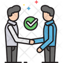 Partnership Deal Agreement Icon