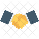 Partners Businessmen Deal Icon