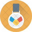 Partner Medal Business Icon