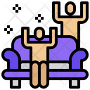 Party Relax Furniture Icon