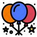 Party Balloons Icon