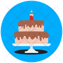 Party Cake Chocolate Cake Sweet Icon