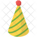 Birthday Cap Party Cap Birthday Cone Hat Icon