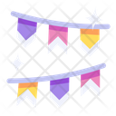 Party Flag Decoration Party Icon