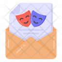 Mail Invitation Letter Party Invitation Icon