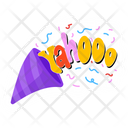 Party Cap Party Horn Confetti Icon