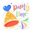 Party Popper Party Time Party Cap Icon