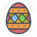 Paschal Icon - Download in Colored Outline Style