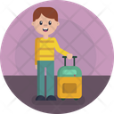 Airport Suitcase Passenger Icon