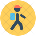 Passenger Traveller Mountaineer Icon