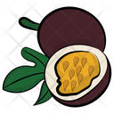 Passion Fruit Food Tropical Fruit Icon