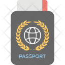 Passport Boarding Pass Icon