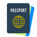 Passport Travel Beach Icon