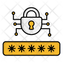 Password Encryption Cyber Icon