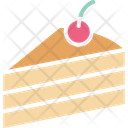Bakery Food Cake Piece Dessert Icon