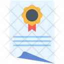 Patent Certificate Diploma Icon