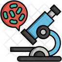 Pathology Microscope Research Icon