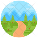 Landscape Nature Countryside Icon