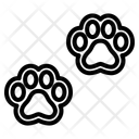 Patte De Chat Icône