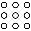 Security Pattern Lock Icon