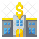 Pawn Shop Dollar Building Icon