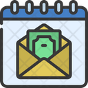 Pay Check Paycheck Date Icon
