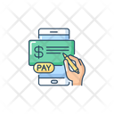 Pay in cheques  Icon