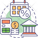 Pay Off Existing Variable Debt Icon