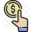 Pay Per Click Payment Dollar Symbol Icon