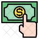 Money Hand Click Icon