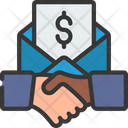 Paycheck Agreement Icon