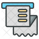 Payment Bill Receipt Icon