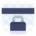 Payment Card Locked Icon