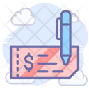 Payment Cheque  Icon