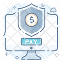 Online Security Online Bank Security Cyber Security Icon