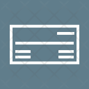 Payorder Money Cheque Icon