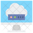 Pc Cloud Storage Icon