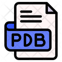 Pdb File Type File Format Icon